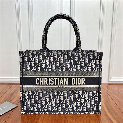 dior book tote bag in embroidered dior oblique canvas|dior carryall tote.